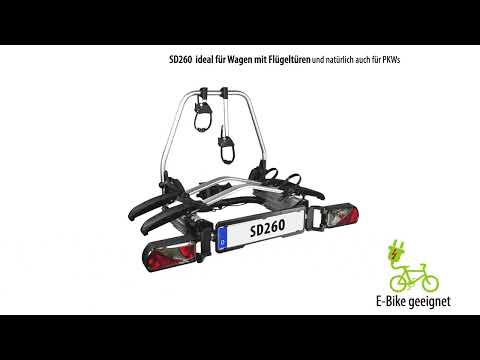 Enduro SD260 Wohnmobil-Fahrradträger - silver