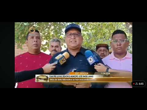Plan Pre Lluvias 2024 en Santa Cruz de Aragua