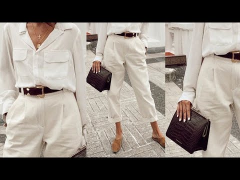 COMBINACIONES de ROPA SENCILLA para VESTIR con ELEGANCIA ESTILO Y CLASE/ OUTFITS ELEGANTES SENCILLOS