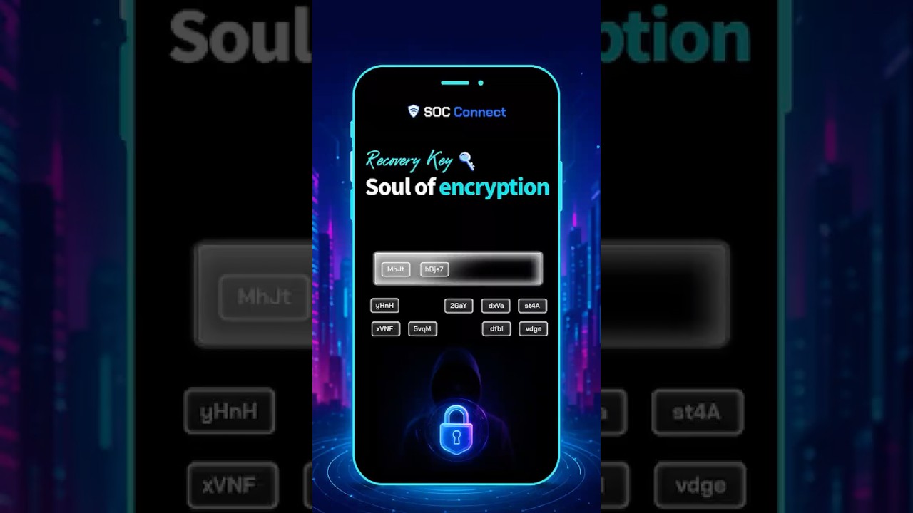 Recovery Key - The soul of encryption