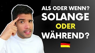 Como usar todos os conectores temporais em alemão em exemplos práticos (als, wenn, nachdem, etc)