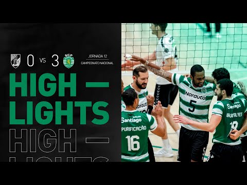 Voleibol | Resumo: Vitória SC x Sporting CP