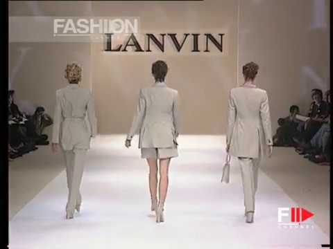"Lanvin" Spring Summer 1997 Paris 1 of 6 pret a porter woman by FashionChannel