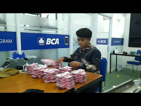 PROSES BAN UANG, BAN SELESAI, DAN PROSES PACKING - BCA CMA