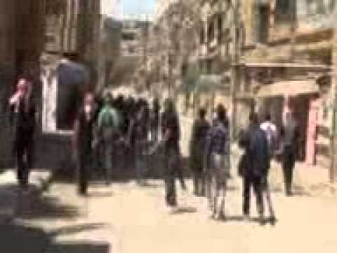 جولة بعد السيطرة على حي الموظفين من قبل عناصر كتيبة شهداء الفرات في مدينة دير الزور