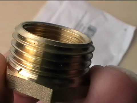 Brass Bush 1/2" x 3/8" & 3/4" x 1/2" BSP Reducing Connector