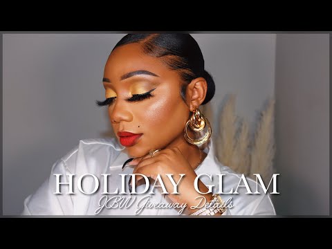 Holiday Makeup Glam | JBW Giveaway | Tamara Renaye