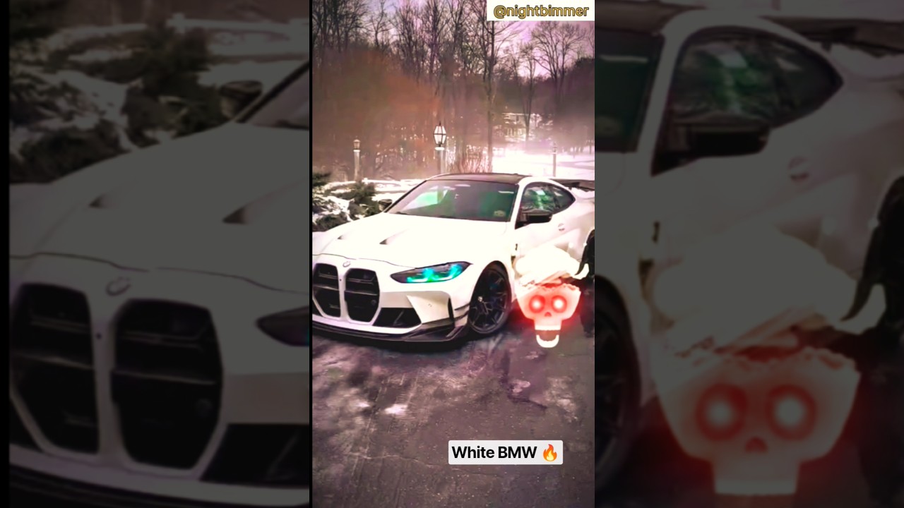 White BMW 🔥 shorts#white bmw#trending#viral