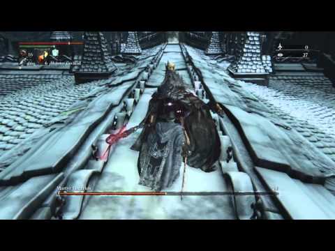 Bloodborne - Martyr Logarius getting RINSED