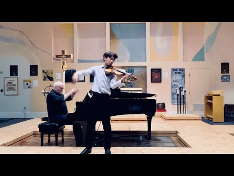 San Francisco Young Prodigy Violin Competition-Matthew Lin-14 yrs old-Group D- Zigeunerweisen Op.20