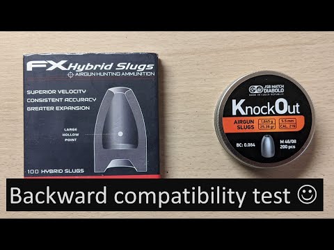 Testing JSB KnockOut in FX Royale 400 and FX Hybrid in a RWS 54 (spring airgun)