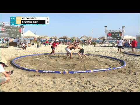 1/2 Men's BW - 70 kg: L. KELEKHSASHVI (GEO) v. P. DE MATOS OLI (POR)