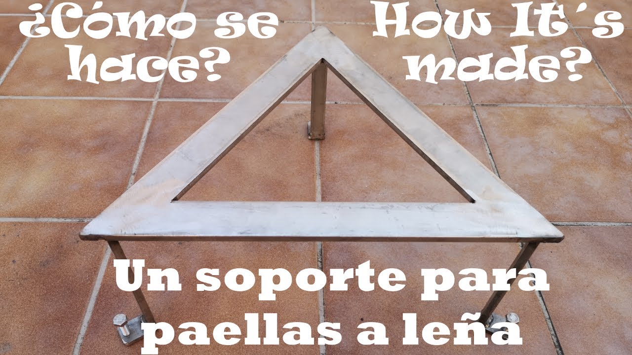 Watch ¿Cómo se hace Soporte para paellas a leña. Now ¿Cómo se hace Soporte para paellas a leña.