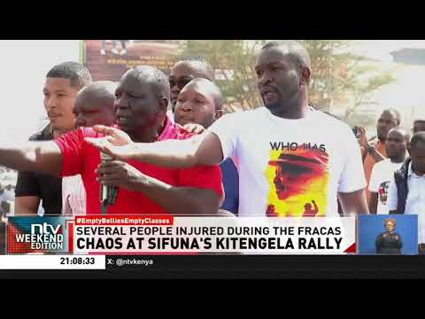 Chaos at ODM sec-gen Edwin Sifuna's Kitengela rally as police disperse thousands at gathering