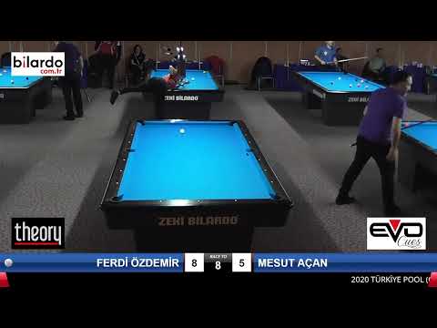 FERDİ ÖZDEMİR & MESUT AÇAN Bilardo Maçı - 