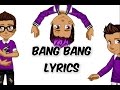 Bang Bang Lyrics ll Cover By Max, Sam Tsui ...
