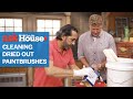 Best Way To Clean Dried Latex Paint From Brush