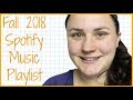 FALL SPOTIFY MUSIC PLAYLIST | Allie Young FALL SPOTIFY MUSIC PLAYLIST | Allie Young