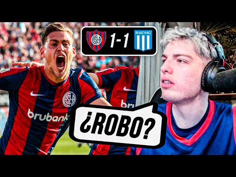 DAVO XENEIZE REACCIONA A SAN LORENZO 1-1 RACING | Copa de la Liga 2023