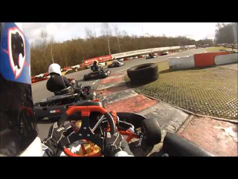 Club100 Elite Sprints 2016 Round 1 Buckmore Park Heat 2