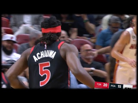 Precious Achiuwa BLOWS BY Jimmy Butler for the Jam! - Raptors vs Heat