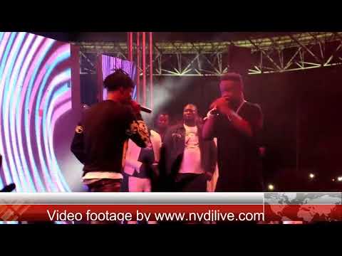 Fancy Gadam And Sarkodie Perform Total Cheat To Over 20 000 Fans In Tamale  NYDJLive