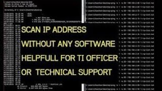 How to scan all IP Addresses in your LAN without any software | How To Find all device