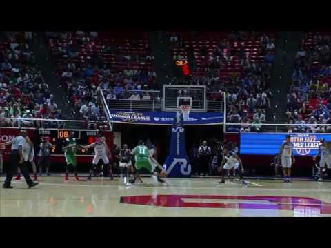 Boston Celtics Rookie Jayson Tatum Game Winning Shot vs The Philadelphia 76ers NBA Summer League