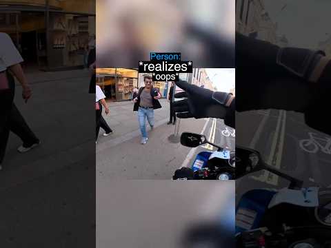 Biker Receives Quest 👍