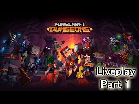 黒猫こなたGC - 【Minecraft Dungeons】Newbie is going to Conquer the Dungeon