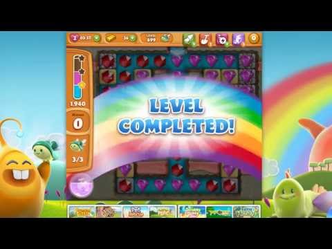 Diamond Digger Saga Level 699 (no boosters or extra moves)