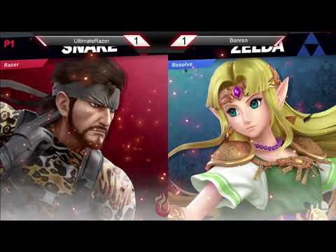 PwF1 - Ultimate Razer (Snake) Vs Bonren (Zelda) - Loser's Finals