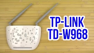 TP-Link TD-W8968 - відео 2