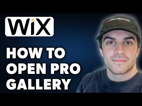 How to Open Wix Pro Gallery (Full 2024 Guide)
