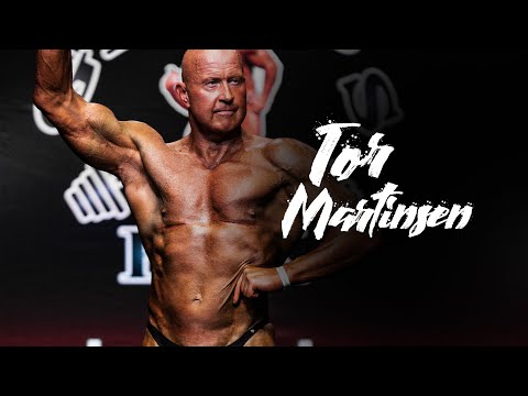 Tor Martinsen Tønsberg/Horten 64 year old bodybuilder. Sandefjord Open 2022