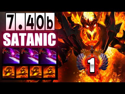 Satanic Shadow Fiend – UNSTOPPABLE PERFOMANCE | Dota 2 Gameplay