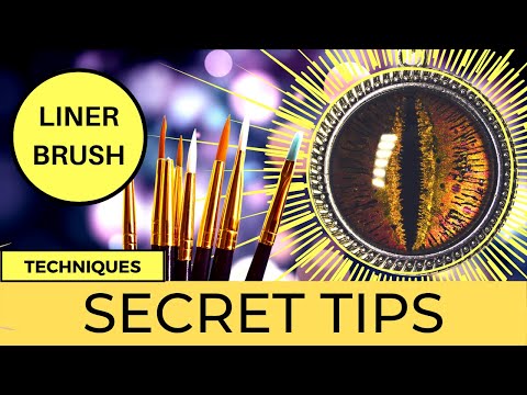 🤔THE TRICKS WITH ACRYLIC PAINT! HOW TO PAINT DRAGON EYE CABOCHONS!
