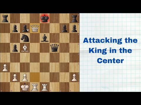 Attacking the King in the Center : Antoni Wojciechowski vs Hermann Weiss