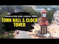 Mangalore Town Hall Clock Tower Drone View Historic Landmarks 2020 DJI Mavic Mini 2 7K HD