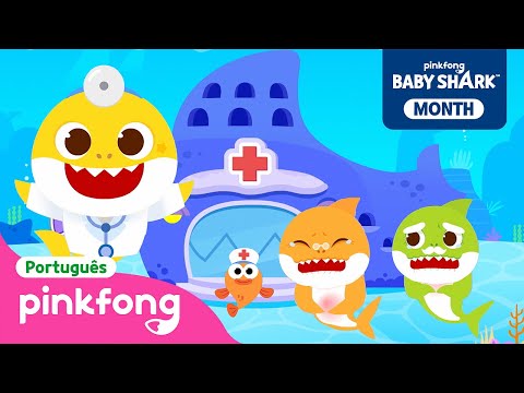 Ajuda❗Hospital do Dr. Bebê Tubarão 🏥 | + Completo | Pinkfong, Bebê Tubarão! Canções para Crianças
