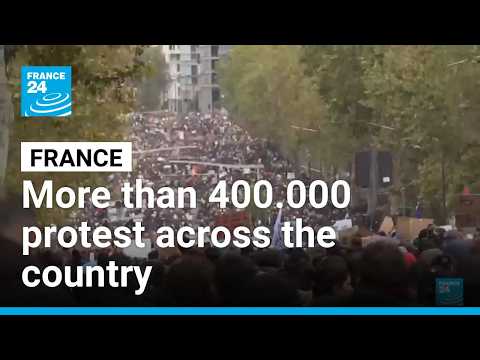 More than 400.000 protest across France