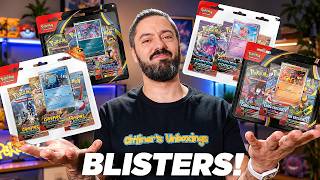 MI PRODUCTO PREFERIDO DE POKEMON TCG! ABRO BLISTERS DE 3 SOBRES DE VARIAS COLECCIONES!