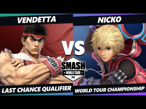 SWT Championship LCQ - Vendetta (Ryu) Vs. Nicko (Shulk) SSBU Ultimate Tournament