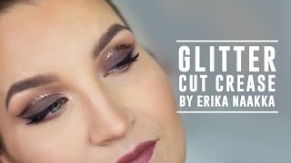 Smoky eye with glitter liner // Glitter-meikki uuden vuoden juhliin