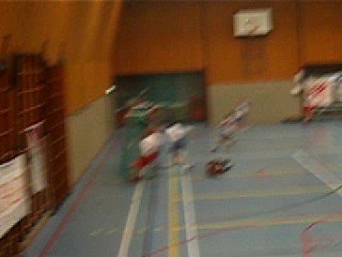 M. Reinders doelpunt Protos W Zaalvoetbal vv Dalen