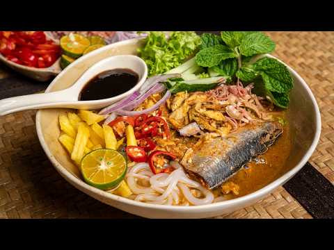 Resepi Asam Laksa Penang Kuah Pekat