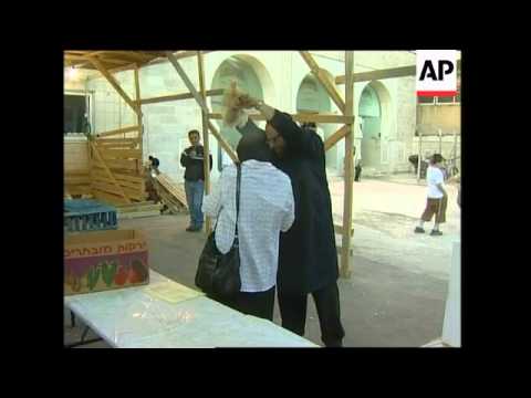 Preparations for the  the holiest day in the Jewish calendar