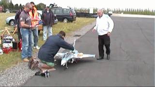 preview picture of video 'Rafale B-01 (Skymaster / X-Treme Jets R/C Turbine Model)'