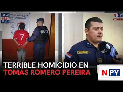 Terrible homicidio en Tomás Romero Pereira