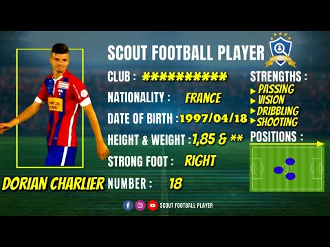 DORIAN CHARLIER ● MIDFIELDER ● FC CHIASSO ● 2018-2019